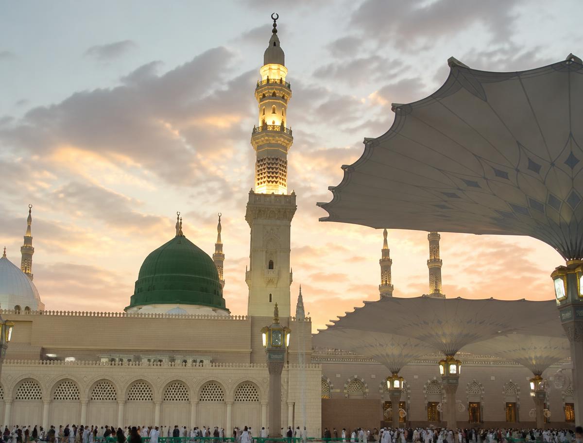 Suasana kota Madinah